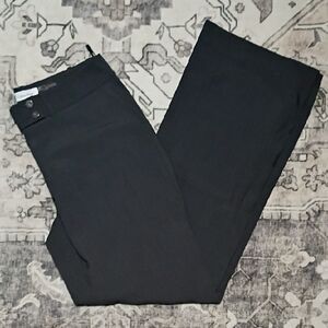 Calvin Klein Collection Black Boot Cut Pants